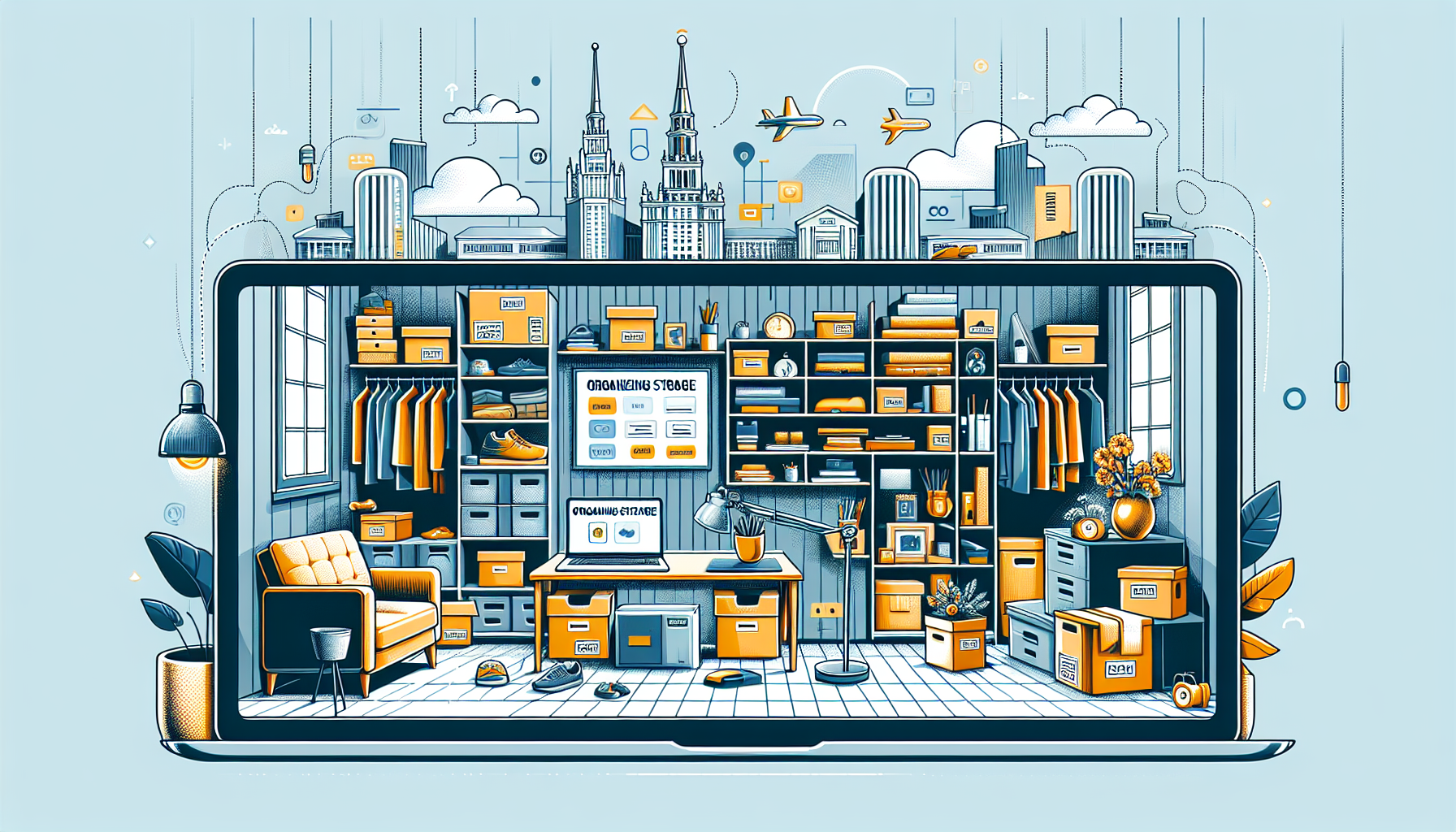 Организация хранения вещей в Алматы: порядок без утраты доступа